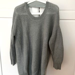 COS mohair long sweater